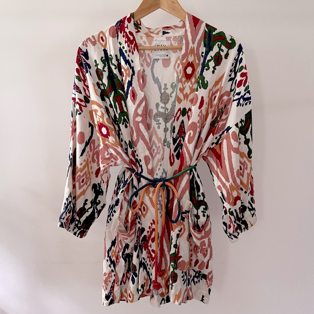 Zara Multicolor Kimono